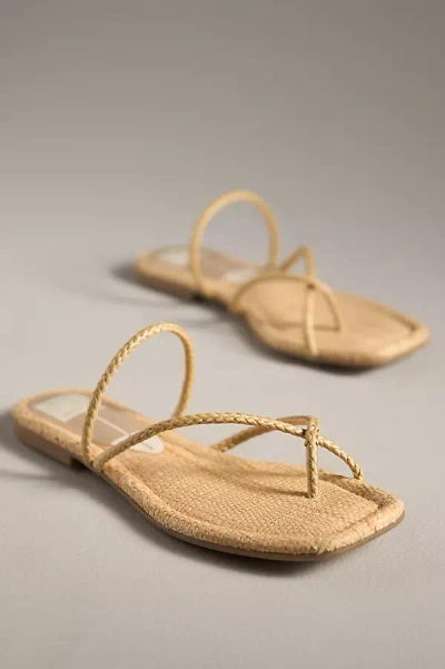 Dolce Vita Leanna Strappy Sandals In Beige