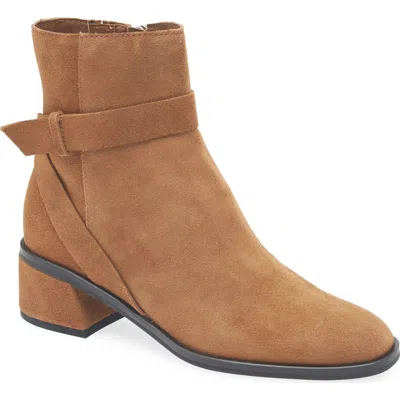 Dolce Vita Leland Suede Block Heel Boot In Brown