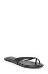 Dolce Vita Lenex Toe Loop Sandal In Black