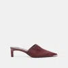 Dolce Vita Lexy Heels Berry Calf Hair In Burgundy