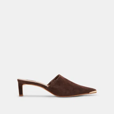 Dolce Vita Lexy Heels Dk Brown Suede