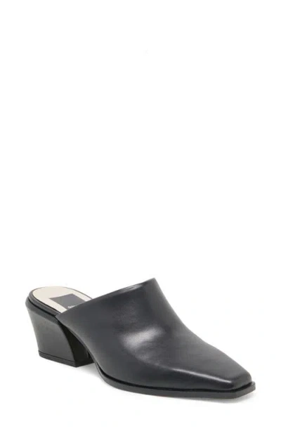 Dolce Vita Leyton Square Toe Mule In Black