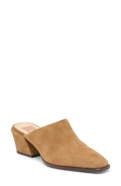 Dolce Vita Leyton Square Toe Mule In Brown