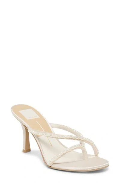 Dolce Vita Liano Pearl Strappy Sandals In Animal Print