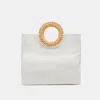 Dolce Vita Lilah Clutch White Embossed Stella