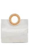 Dolce Vita Lilah Foldover Clutch In White