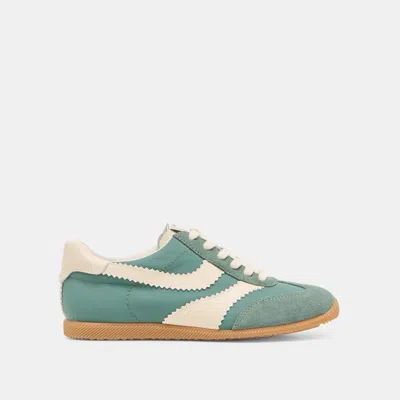 Dolce Vita Limit Sneakers Green Nylon In Multi
