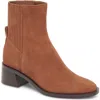 Dolce Vita Linny H2o Womens Suede Pull On Chelsea Boots In Brown Suede H2o