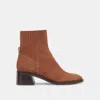 Dolce Vita Linny H2o Wide Boots Brown Suede