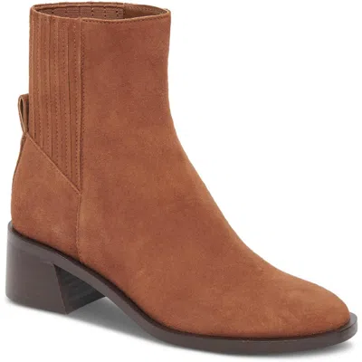 Dolce Vita Linny H2o Womens Suede Pull On Chelsea Boots In Brown