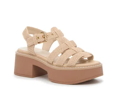 Dolce Vita Linz Platform Sandal In Neutral
