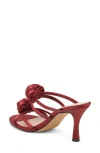 Dolce Vita Linzy Strappy Sandal In Wine Satin