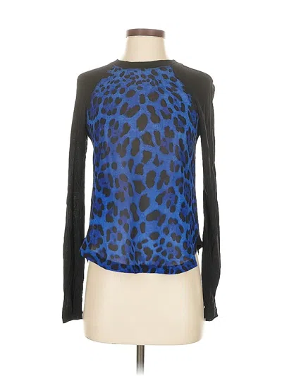 Pre-owned Dolce Vita Long Sleeve T-shirt In Blue
