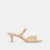 Dolce Vita Lorali Heels Lt Natural Raffia
