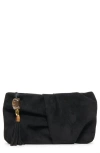 Dolce Vita Louela Tassel Clutch In Black