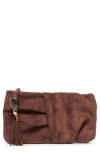 Dolce Vita Louela Tassel Clutch In Brown