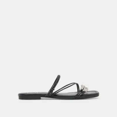 Dolce Vita Lyndee Bead Sandals In Black Size 13 By