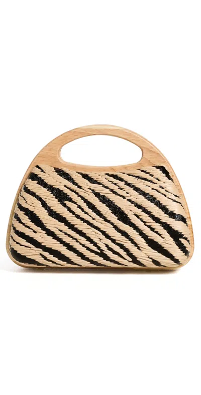 Dolce Vita Maelie Handbag Natural Zebra In Brown