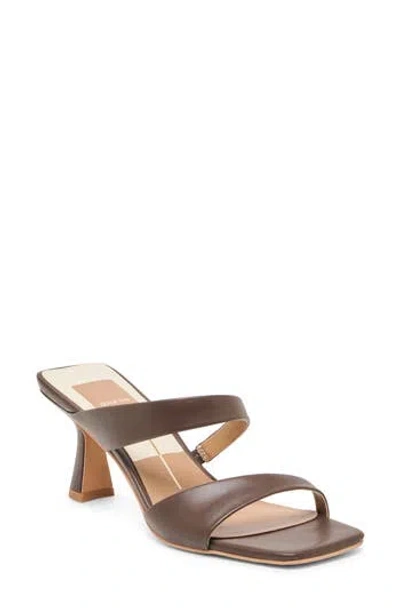 Dolce Vita Mahala Slide Sandal In Brown