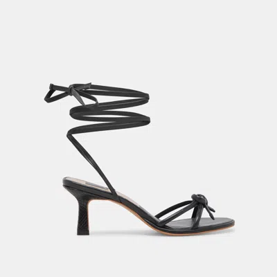 Dolce Vita Maison Heels Black Leather