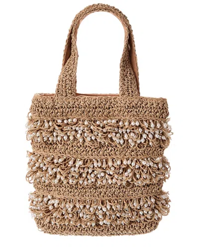 Dolce Vita Mallorca Raffia Satchel