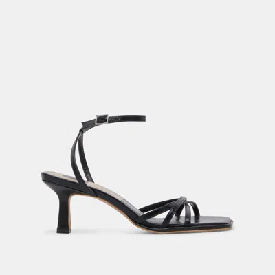 Dolce Vita Manji Heels Midnight Patent Leather