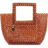 Dolce Vita Marel Beaded Tote In Amber