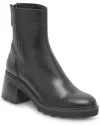 Dolce Vita Martey H2o Women 7.5 Black Leather Lug Sole Block Heel Bootie Rhs4200