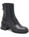 Dolce Vita Martey H2o Women 7.5 Black Leather Lug Sole Block Heel Bootie Rhs4200