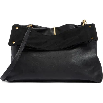 Dolce Vita Max Faux Leather Clutch In Black