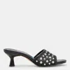 Dolce Vita Meeza Imitation Pearl Sandal In Black