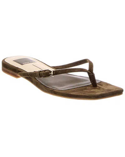 Dolce Vita Meira Suede Sandal In Brown