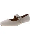 Dolce Vita Mellie Womens Cushioned Footbed Round Toe Flat Shoes In Multi