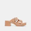 Dolce Vita Melody Heels Tan Leather
