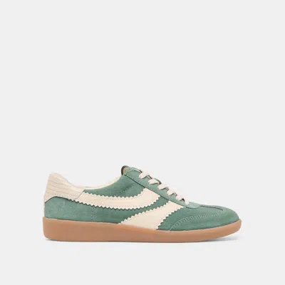 Dolce Vita Merit Sneakers Dk Green Suede