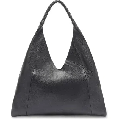 Dolce Vita Mia Leather Tote In Black