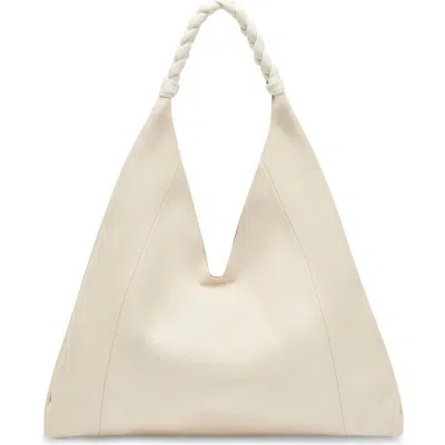 Dolce Vita Mia Leather Tote In Ivory