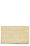 Dolce Vita Mini Me Faux Leather Wallet In Yellow