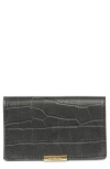 Dolce Vita Mini Me Faux Leather Wallet In Gray
