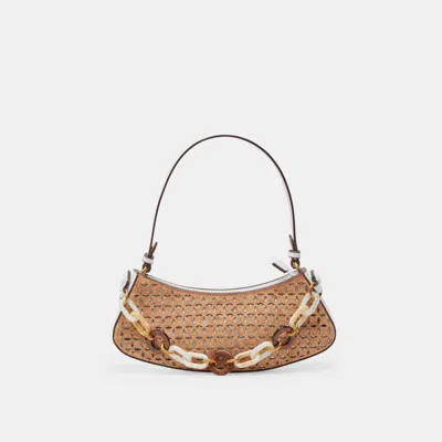 Dolce Vita Miranda Shoulder Bag Natural Cork In Brown