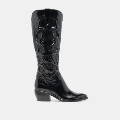 Dolce Vita Mirla Boots Black Leather