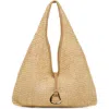 Dolce Vita Missie Raffia Shoulder Bag In Natural