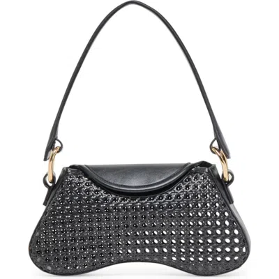 Dolce Vita Molene Faux Leather Shoulder Bag In Black