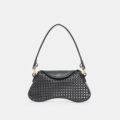 Dolce Vita Molene Shoulder Bag Black Cane