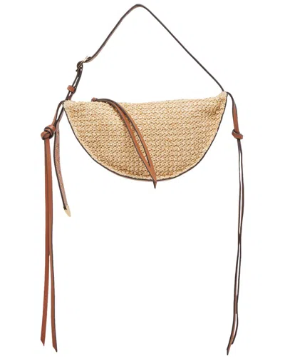 Dolce Vita Monaco Raffia Hobo