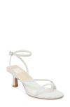 Dolce Vita Betsi Womens Square Toe Dressy Ankle Strap In True White Leather