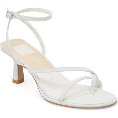 Dolce Vita Morah Ankle Strap Sandal In White