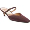 Dolce Vita Morgen Mary Jane Mule In Burgundy