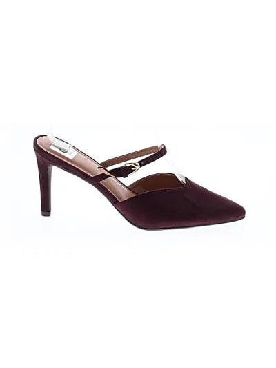 Pre-owned Dolce Vita Mule/clog In Burgundy