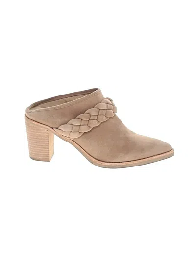 Pre-owned Dolce Vita Mule/clog In Tan